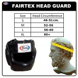 Боксерский шлем Fairtex "Full Face Protector" (HG-4 white)
